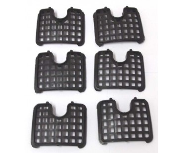 EasyFill ® 1 Pack of 6 Black Inserts for Hanging Baskets