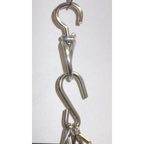 Pack of 4 Swivel Hooks for Hanging Baskets